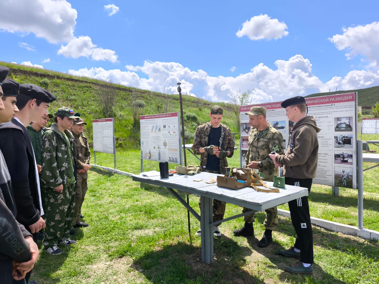 Военные учебные сборы (день 1).