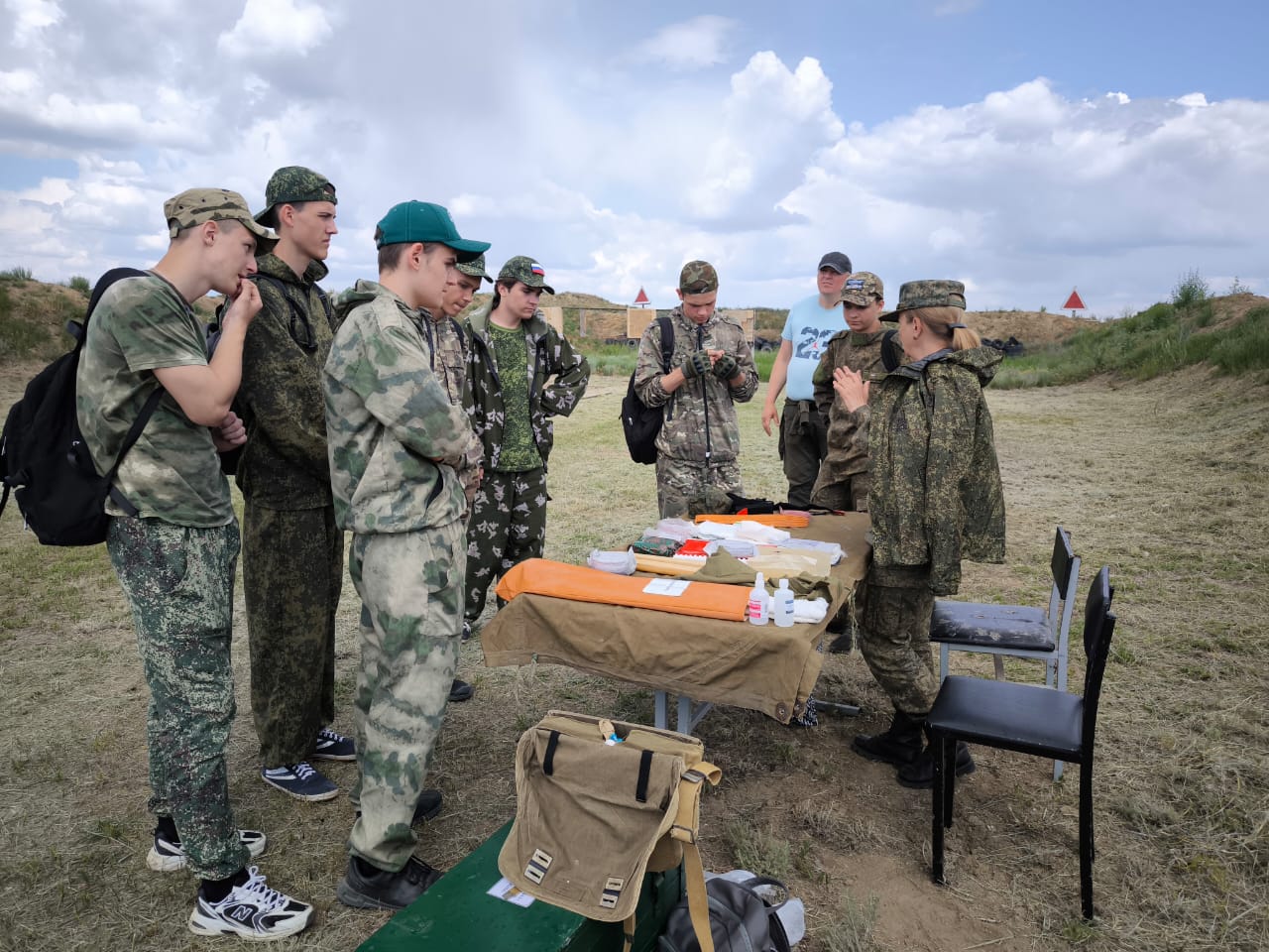 Военные учебные сборы (день 4).